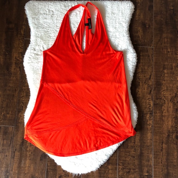 Banana Republic Orange Criss-Cross Tank Top - Picture 2 of 8